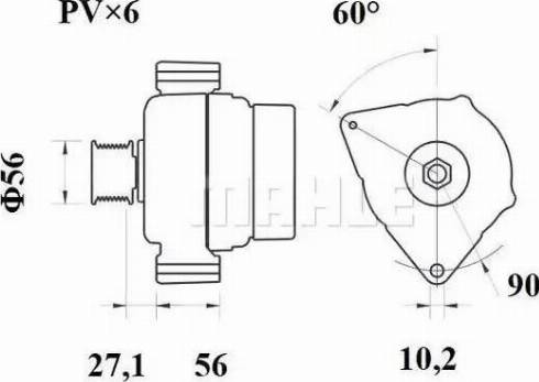 MAHLE MG 232 - Ģenerators ps1.lv