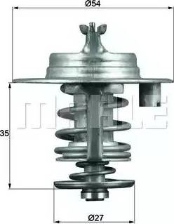 MAHLE TX 96 83D - Termostats, Dzesēšanas šķidrums ps1.lv