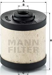 Mann-Filter BFU 715 - Degvielas filtrs ps1.lv