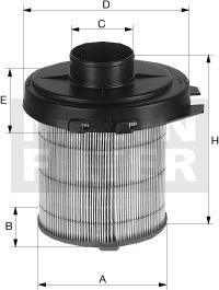 Mann-Filter C 1468/1 - Gaisa filtrs ps1.lv