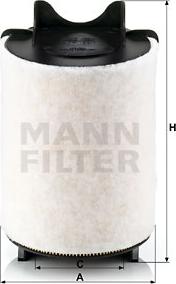 Mann-Filter C 14 130/1 - Gaisa filtrs ps1.lv