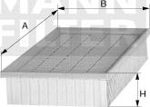 Mann-Filter C 3468 - Gaisa filtrs ps1.lv