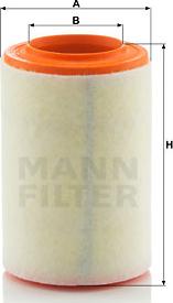 Mann-Filter C 15 007 - Gaisa filtrs ps1.lv