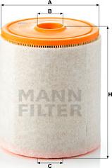 Mann-Filter C 16 005 - Gaisa filtrs ps1.lv