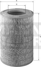 Mann-Filter C 25 754 - Gaisa filtrs ps1.lv