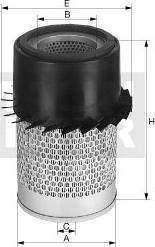 Mann-Filter C 934 - Gaisa filtrs ps1.lv