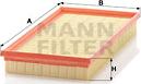 Mann-Filter C 34 100 - Gaisa filtrs ps1.lv