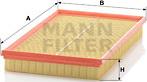 Mann-Filter C 34 116/1 - Gaisa filtrs ps1.lv