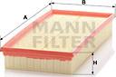 Mann-Filter C 35 126 - Gaisa filtrs ps1.lv