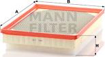 Mann-Filter C 36 172 - Gaisa filtrs ps1.lv