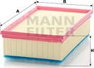 Mann-Filter C 30 190 - Gaisa filtrs ps1.lv