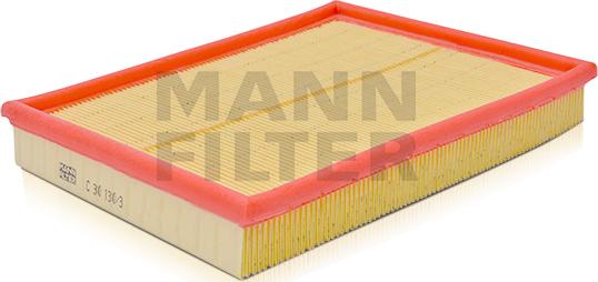 Mann-Filter C 30 130/3 - Gaisa filtrs ps1.lv