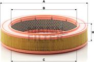 Mann-Filter C 3082 - Gaisa filtrs ps1.lv