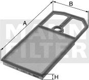 Mann-Filter C 3087/1 - Gaisa filtrs ps1.lv