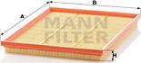 Mann-Filter C 3178 - Gaisa filtrs ps1.lv