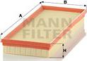 Mann-Filter C 38 116 - Gaisa filtrs ps1.lv