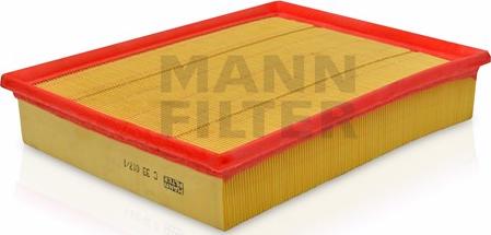 Mann-Filter C 33 017/1 - Gaisa filtrs ps1.lv