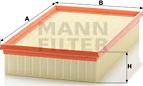 Mann-Filter C 32 191 - Gaisa filtrs ps1.lv