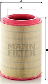 Mann-Filter C 37 2070/2 - Gaisa filtrs ps1.lv