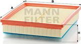 Mann-Filter C 29 168 - Gaisa filtrs ps1.lv