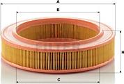 Mann-Filter C 2552/1 - Gaisa filtrs ps1.lv