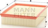 Mann-Filter C 26 168 - Gaisa filtrs ps1.lv