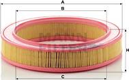 Mann-Filter C 2863 - Gaisa filtrs ps1.lv