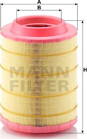 Mann-Filter C 23 513/1 - Gaisa filtrs ps1.lv