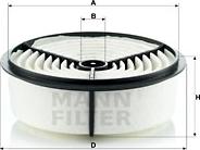 Mann-Filter C 2262 - Gaisa filtrs ps1.lv