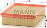 Mann-Filter C 22 120 - Gaisa filtrs ps1.lv