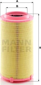 Mann-Filter C 27 038 - Gaisa filtrs ps1.lv