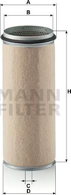 Mann-Filter CF 1610 - Sekundārā gaisa filtrs ps1.lv