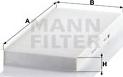 Mann-Filter CU 4054 - Filtrs, Salona telpas gaiss ps1.lv