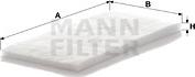 Mann-Filter CU 4811 (10) - Filtrs, Salona telpas gaiss ps1.lv