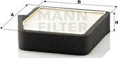 Mann-Filter CU 19 002 - Filtrs, Salona telpas gaiss ps1.lv