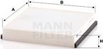 Mann-Filter CU 1931-2 - Filtrs, Salona telpas gaiss ps1.lv