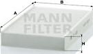 Mann-Filter CU 1629 - Filtrs, Salona telpas gaiss ps1.lv