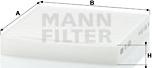 Mann-Filter CU 1835 - Filtrs, Salona telpas gaiss ps1.lv