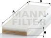 Mann-Filter CU 3945 - Filtrs, Salona telpas gaiss ps1.lv