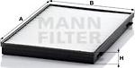 Mann-Filter CU 3943 - Filtrs, Salona telpas gaiss ps1.lv