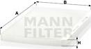 Mann-Filter CU 3455 - Filtrs, Salona telpas gaiss ps1.lv