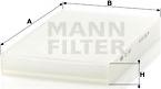 Mann-Filter CU 3192 - Filtrs, Salona telpas gaiss ps1.lv