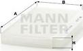 Mann-Filter CU 3337 - Filtrs, Salona telpas gaiss ps1.lv