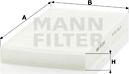 Mann-Filter CU 2956 - Filtrs, Salona telpas gaiss ps1.lv