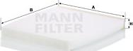 Mann-Filter CU 29 010 - Filtrs, Salona telpas gaiss ps1.lv