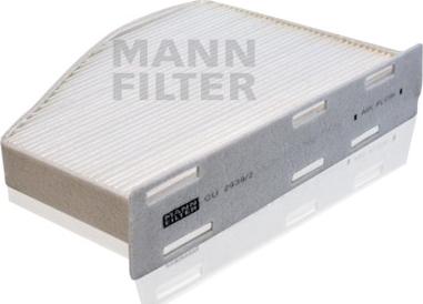 Mann-Filter CU 2939/2 - Filtrs, Salona telpas gaiss ps1.lv