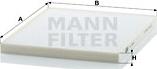 Mann-Filter CU 2434 - Filtrs, Salona telpas gaiss ps1.lv