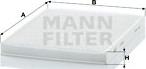 Mann-Filter CU 2436 - Filtrs, Salona telpas gaiss ps1.lv