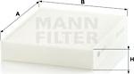 Mann-Filter CU 25 001 - Filtrs, Salona telpas gaiss ps1.lv
