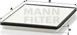Mann-Filter CU 2530 - Filtrs, Salona telpas gaiss ps1.lv